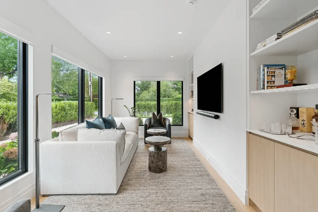 Luxury East Hampton Village House by Spring Architecture + Design, featuring passive-house principles, energy-efficient design, and sustainable modern architecture by Jessica Talley in New York