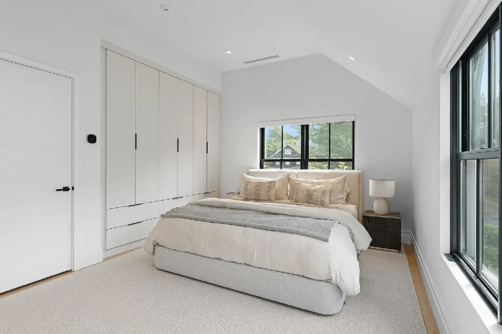 Luxury East Hampton Village House by Spring Architecture + Design, featuring passive-house principles, energy-efficient design, and sustainable modern architecture by Jessica Talley in New York