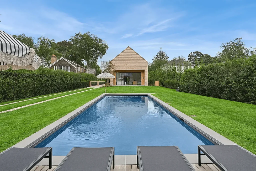 Luxury East Hampton Village House by Spring Architecture + Design, featuring passive-house principles, energy-efficient design, and sustainable modern architecture by Jessica Talley in New York
