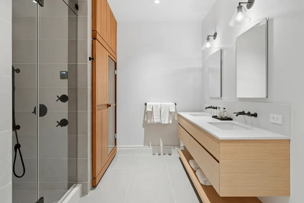 Luxury East Hampton Village House by Spring Architecture + Design, featuring passive-house principles, energy-efficient design, and sustainable modern architecture by Jessica Talley in New York