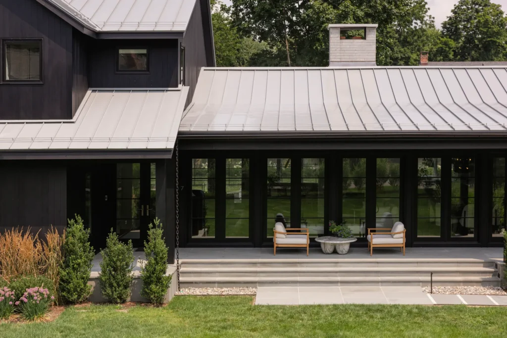 Pond House in Westport, CT, by Spring Architecture + Design, is a 4,500 sq ft coastal renovation blending modern farmhouse and Japanese architecture with waterfront views and refined outdoor living.