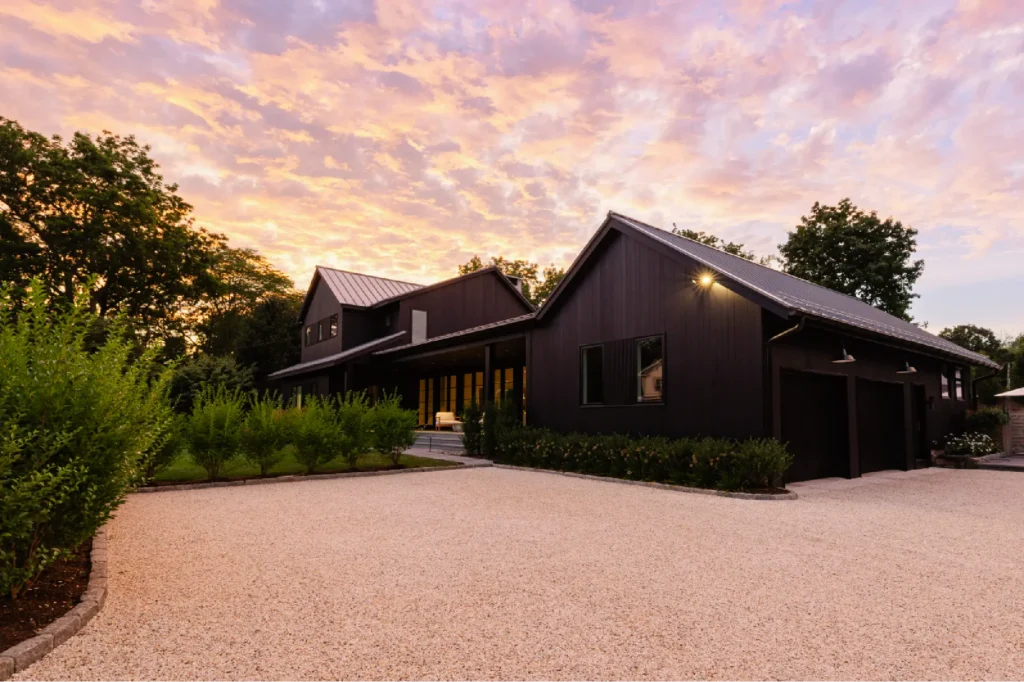 Pond House in Westport, CT, by Spring Architecture + Design, is a 4,500 sq ft coastal renovation blending modern farmhouse and Japanese architecture with waterfront views and refined outdoor living.
