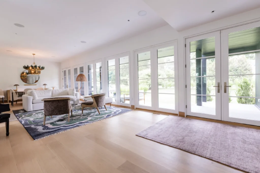 Pond House in Westport, CT, by Spring Architecture + Design, is a 4,500 sq ft coastal renovation blending modern farmhouse and Japanese architecture with waterfront views and refined outdoor living.