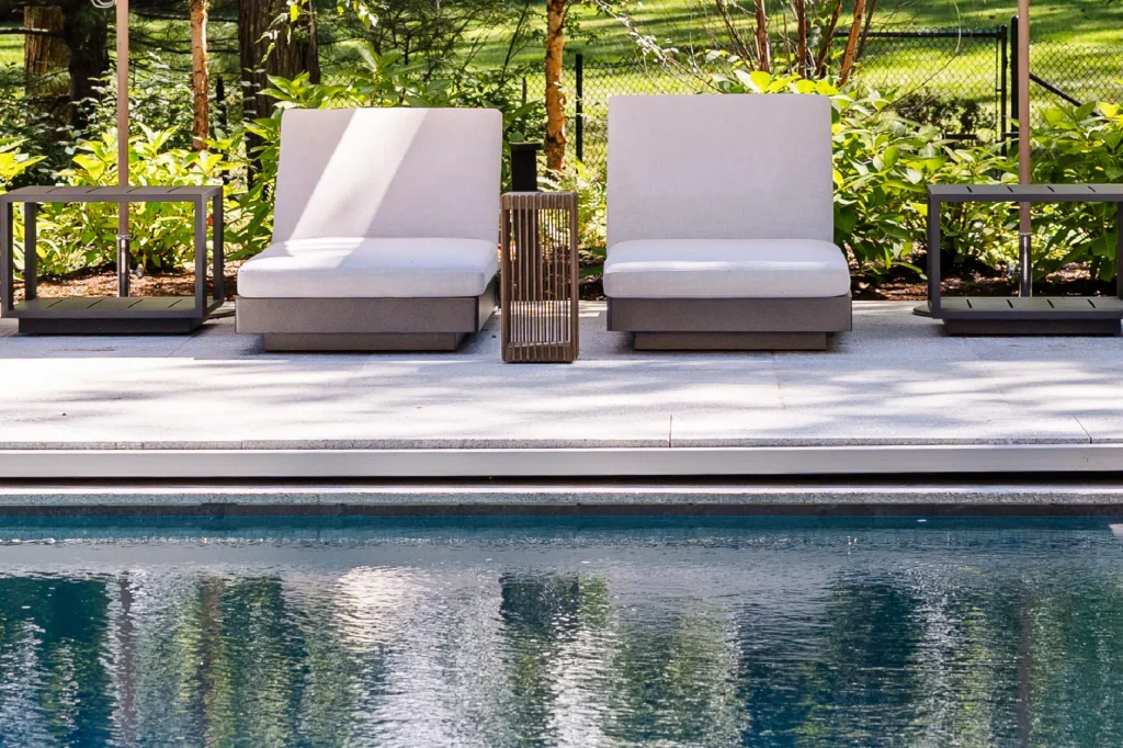 Resort House by Spring Architecture + Design, a 3,800 sq ft sustainable coastal residence featuring modern architecture, net-zero energy design, luxury outdoor living, pool house, and energy-efficient systems.