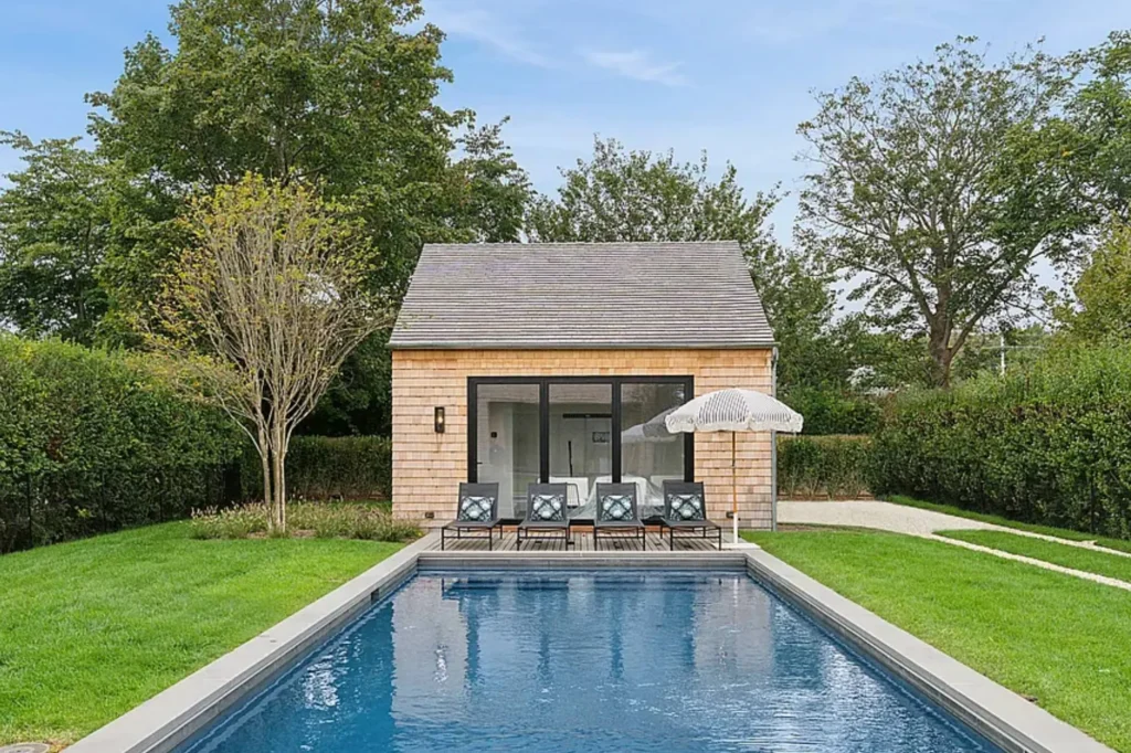 Luxury East Hampton Village House by Spring Architecture + Design, featuring passive-house principles, energy-efficient design, and sustainable modern architecture by Jessica Talley in New York